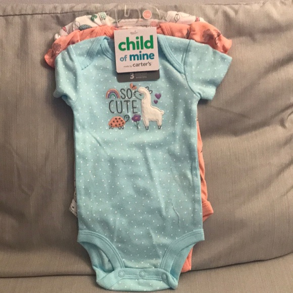Carter’s / child of mine by Carter’s bodysuits - Picture 3 of 9